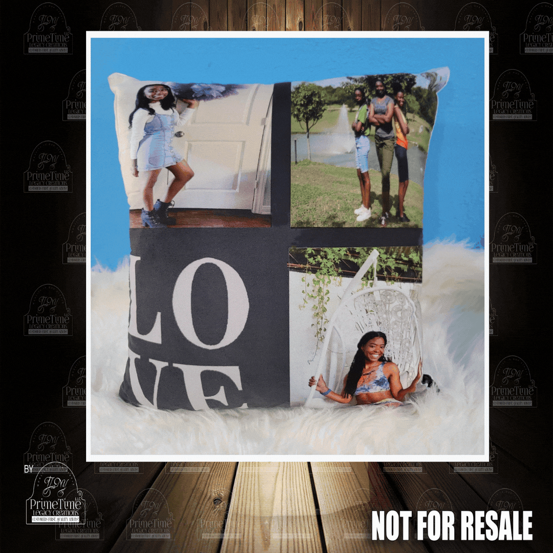 4 Panel Love Pillow Cover (Custom)