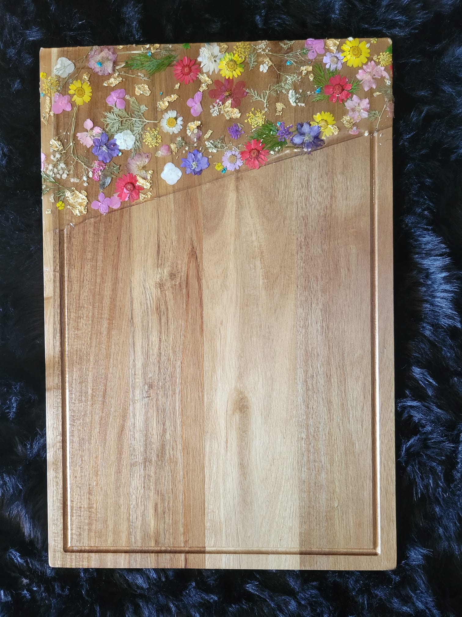Flower Resin Cutting Board PrimeTime Legacy Creations LLC