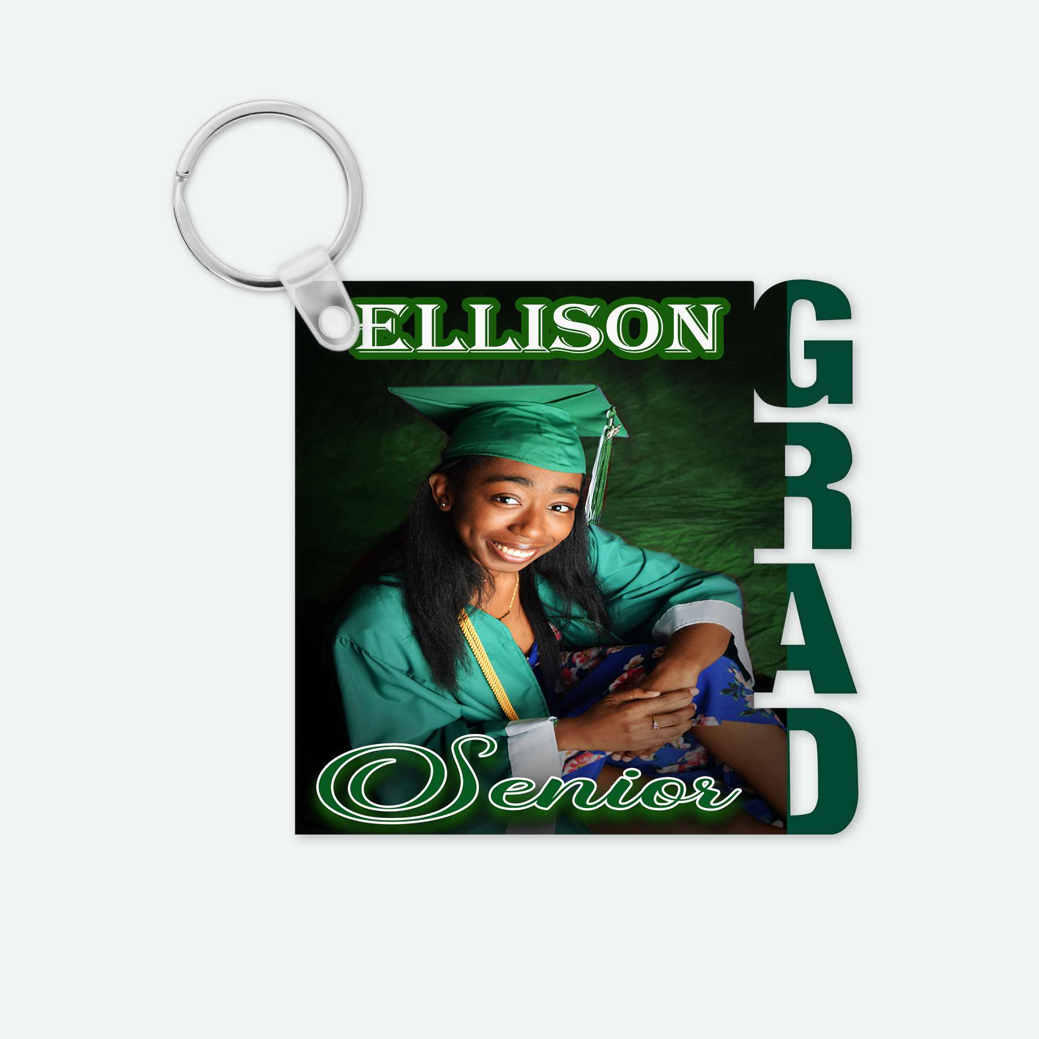 Grad Keychain (Custom) – PrimeTime Legacy Creations LLC